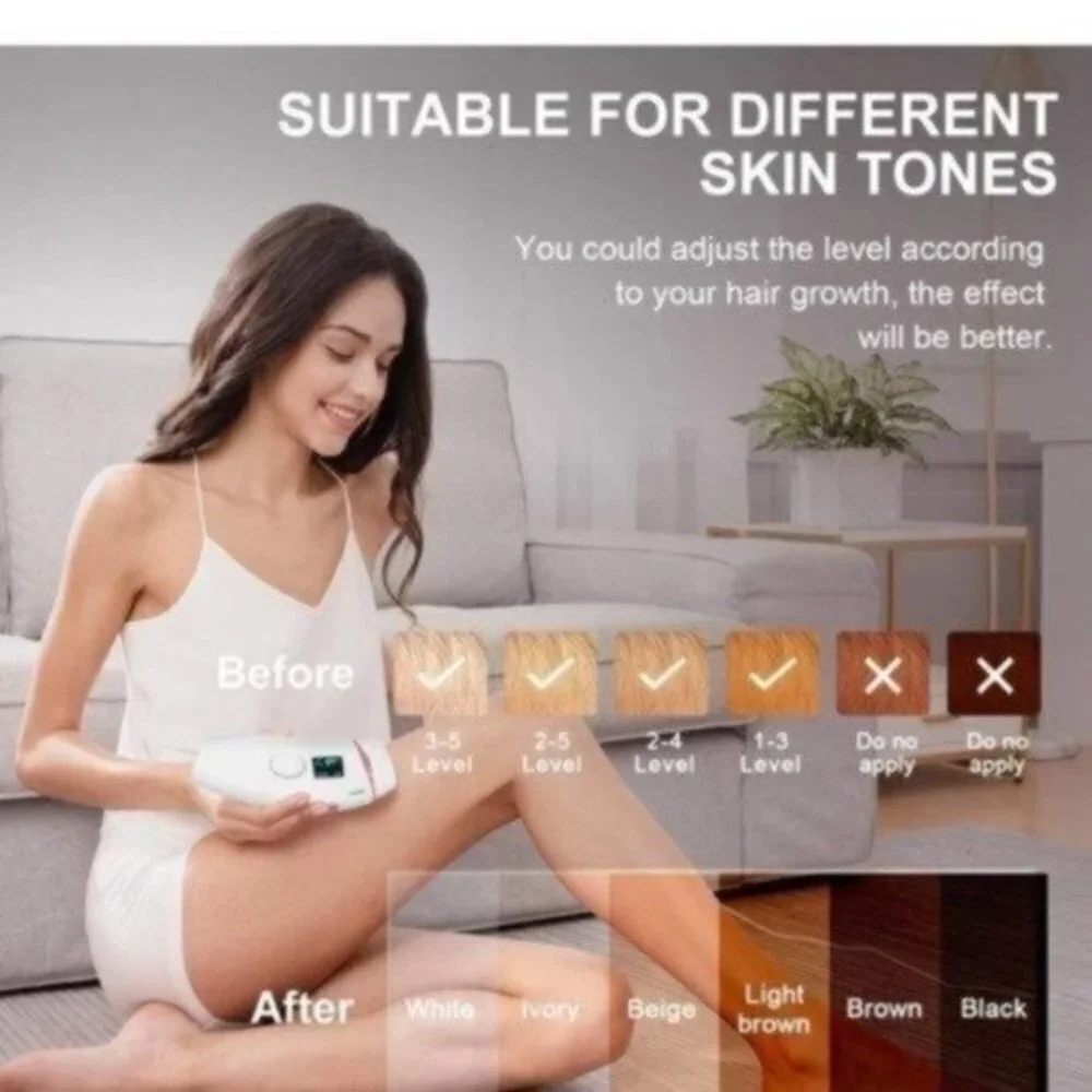 IPL‎ Hair Removal Device 500,000 Flashes